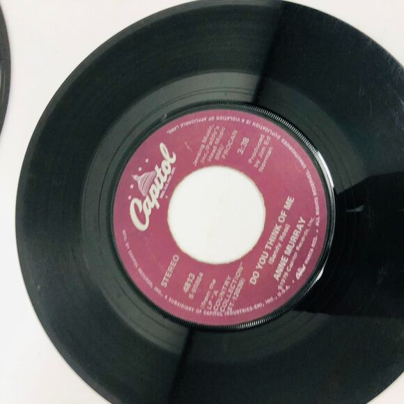 VTG Pop 45 RPM 7" Vinyl Records Tom Jones Anne Murray Hall & Oates Wayne Newton - Picture 10 of 11